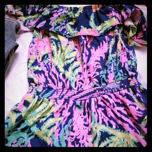 Lilly pulitzer off the shoulder